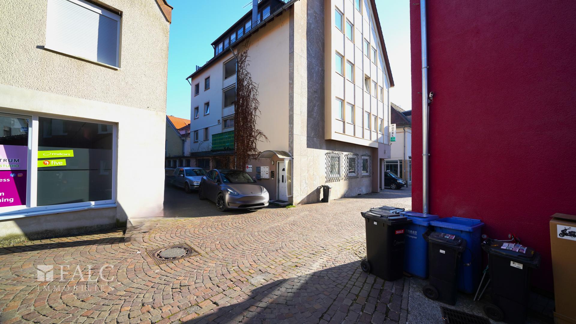 Objektansicht Hauseingang